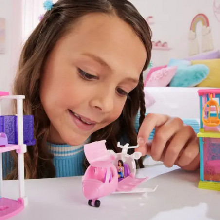 Mini BarbieLand Traumflugzeug im Thekendisplay