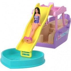 Mini BarbieLand Traumboot im Thekendisplay