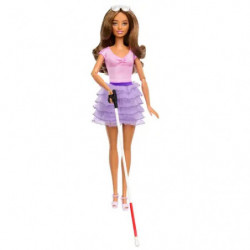 Barbie Fashionista Doll - Purple Ruffle Skirt