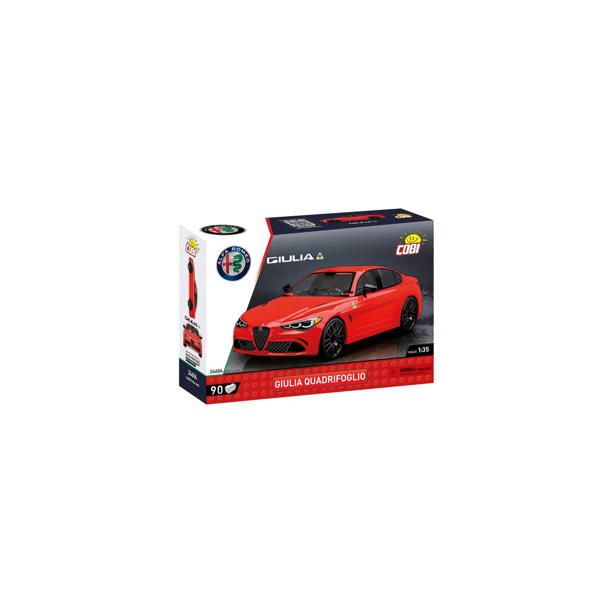 COBI 24604 Alfa Romeo Gulia Quadrifoglio