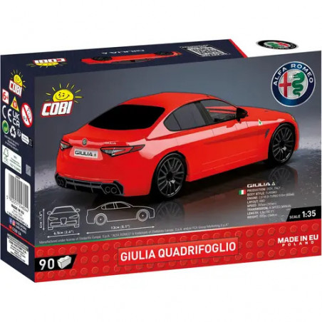 COBI 24604 Alfa Romeo Gulia Quadrifoglio COBI 24604 Alfa Romeo Gulia Quadrifoglio
