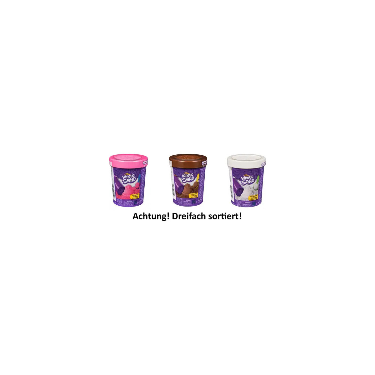 Kinetic Sand - Ice Cream Tub 113 g