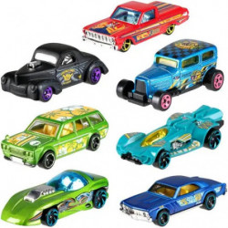 Hot Wheels Spielzeugauto im Maßstab 1:64 mit Sticker in blickdichter Überraschungstüte, Mystery Models (Stile können a