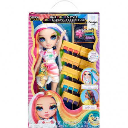 Rainbow High Hair Play Doll- Amaya (Rainbow)