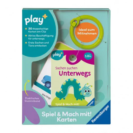 Play+ Spiel & Mach mit! Karten: Sachen suchen: unterwegs