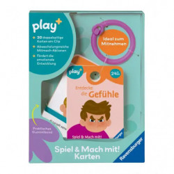 Play+ Spiel & Mach mit! Karten: Entdecke die Gefühle
