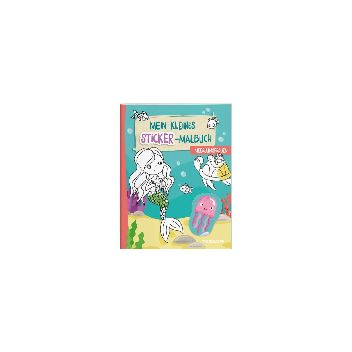 Mein kleines Sticker-Malbuch.