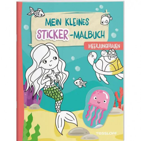 Mein kleines Sticker-Malbuch.