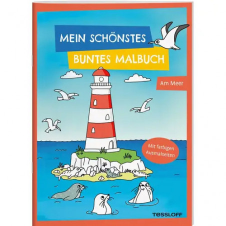 Mein schönstes buntes Malbuch