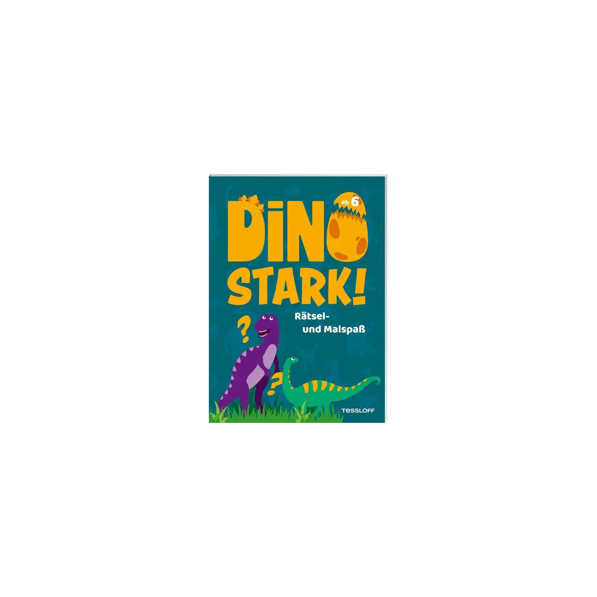 Dinostark! Rätsel- und Malspa