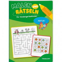 Malen und Rätseln für Kinderg