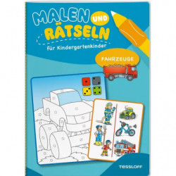 Malen und Rätseln für Kinderg