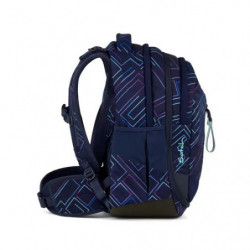 Purple Laser Match Schulrucksack Einzeln