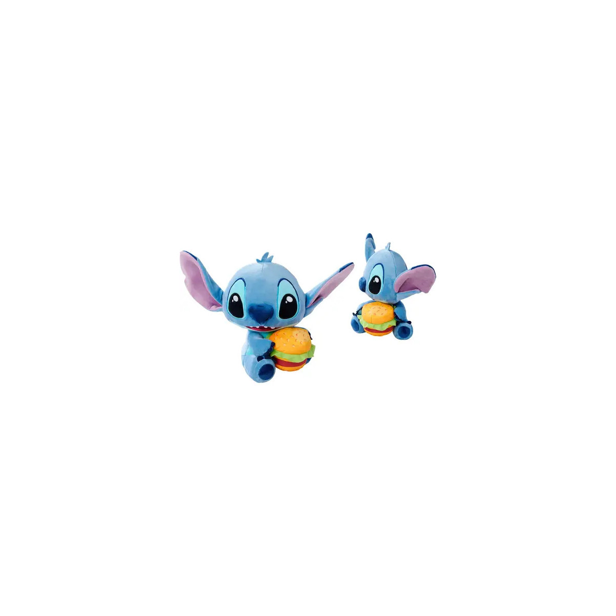 Disney Stitch mit Burger, 25cm