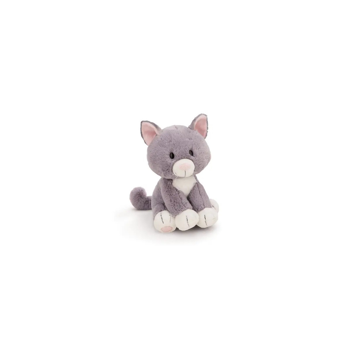 NICI - Kuscheltier Katze grau 20cm sitzend GREEN