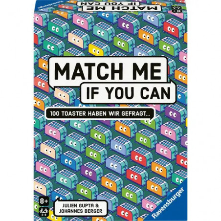 Ravensburger 24757 Match Me - Das Partyspiel ab 8 Jahren