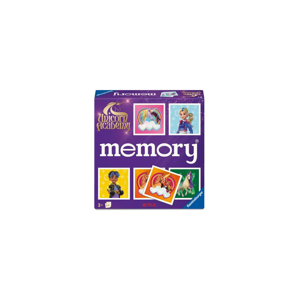 Ravensburger 24778 memory® Unicorn Academy - Das weltbekannte Merkspiel für alle Fans der Abenteuerserie Unicorn Acade
