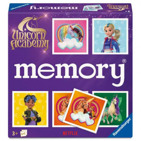 Ravensburger 24778 memory® Unicorn Academy - Das weltbekannte Merkspiel für alle Fans der Abenteuerserie Unicorn Acade Ravensburger 24778 memory® Unicorn Academy - Das weltbekannte Merkspiel für alle Fans der Abenteuerserie Unicorn Acade