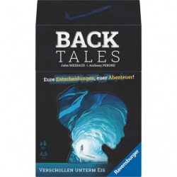 Ravensburger 24849 Back Tales - Verschollen unterm Eis ab 10 Jahren - Ein kooperatives Mystery Kartenspiel