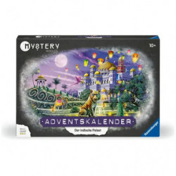 Ravensburger 25530 - Mystery Adventskalender - Der indische Palast - 24 Rätsel für EXIT-Begeisterte ab 10 Jahren