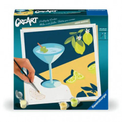Ravensburger CreArt - Malen nach Zahlen 25561 - Mocktail Zitrone - ab 12 Jahren