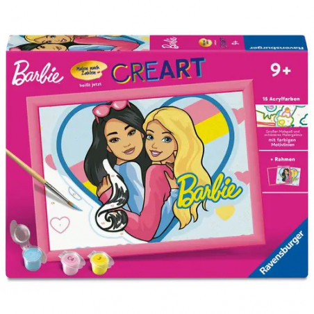 Ravensburger CreArt - Malen nach Zahlen 25891 - Barbie-Duo - ab 9 Jahren Ravensburger CreArt - Malen nach Zahlen 25891 - Barbie-Duo - ab 9 Jahren