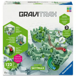 Ravensburger GraviTrax Action-Set Skytrax– Innovative Kugelbahn in neuem Design und mit neuen Funktionen – Murmelbahn
