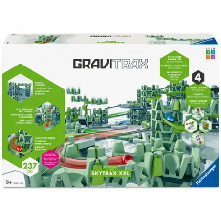 Ravensburger GraviTrax Action-Set XXL Skytrax | Innovatives Kugelbahnsystem mit neuem Design und Funktionen | Murmelba Ravensburger GraviTrax Action-Set XXL Skytrax | Innovatives Kugelbahnsystem mit neuem Design und Funktionen | Murmelba