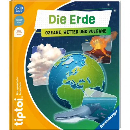 tiptoi® Die Erde: Ozeane, Wetter und Vulkane, Kinderbuch ab 6 Jahre tiptoi® Die Erde: Ozeane, Wetter und Vulkane, Kinderbuch ab 6 Jahre
