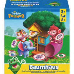 ThinkFun - 76655 - Baumhaus - Das Zuordnungs-Logikspiel mit Flora Frosch und ihren Freunden! Logikspiel ab 3 Jahren