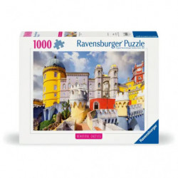 Ravensburger Puzzle 12001314, Beautiful Castles: Palácio Nacional da Pena, Portugal, 1000 Teile Puzzle für Erwachsene