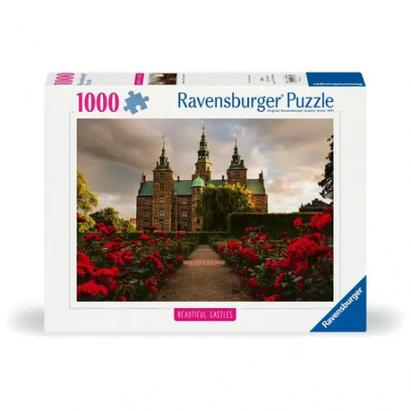 Ravensburger Puzzle 12001315, Beautiful Castles: Schloss Rosenborg, Dänemark, 1000 Teile Puzzle für Erwachsene und Kin