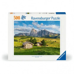 Ravensburger Puzzle 12001383 - Dolomitenidyll of Siusi - 500 Teile Puzzle für Erwachsene ab 12 Jahren Ravensburger Puzzle 12001383 - Dolomitenidyll of Siusi - 500 Teile Puzzle für Erwachsene ab 12 Jahren