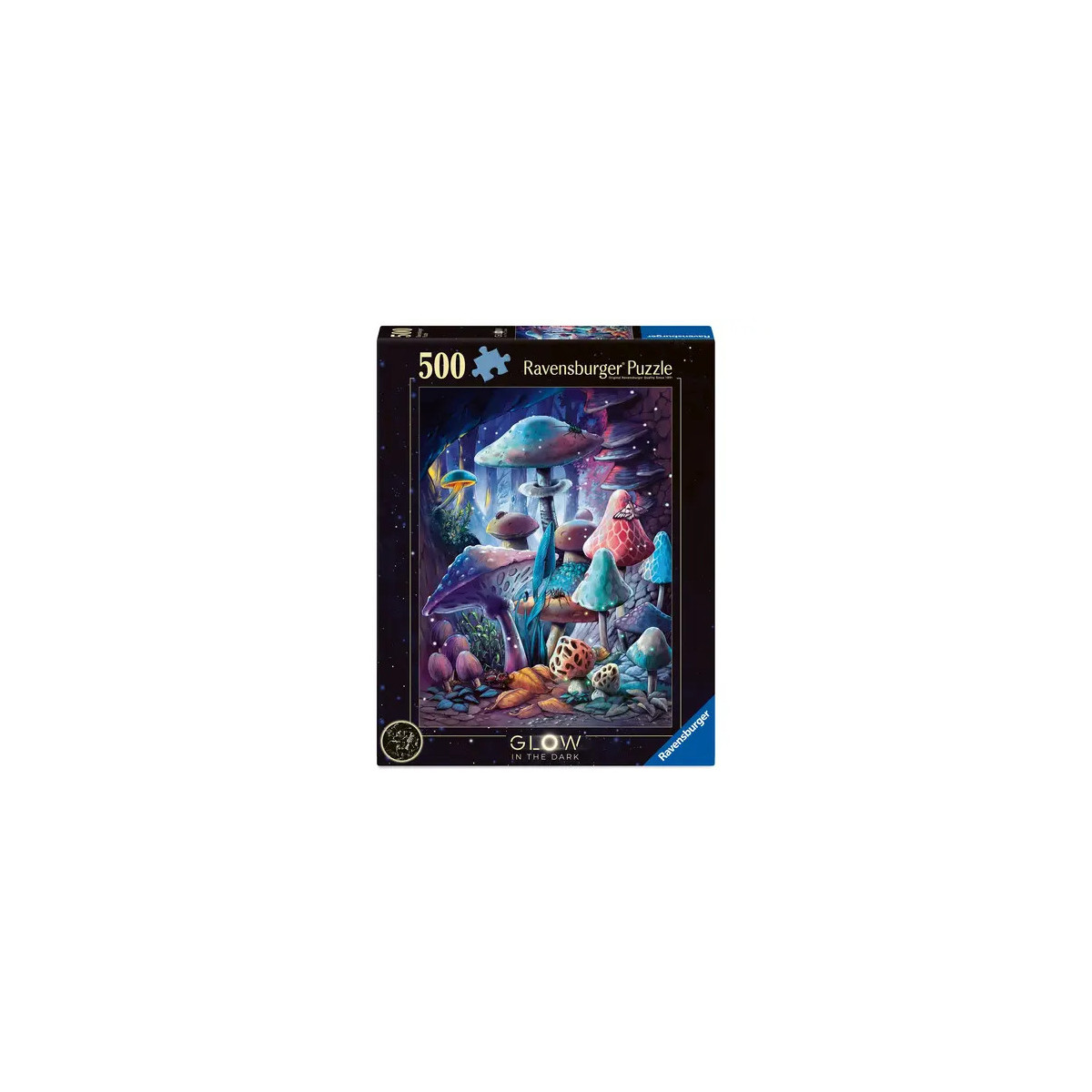 Ravensburger Puzzle 12001386 - Moonlight Mushrooms - 500 Teile Puzzle für Erwachsene und Kinder ab 12 Jahren