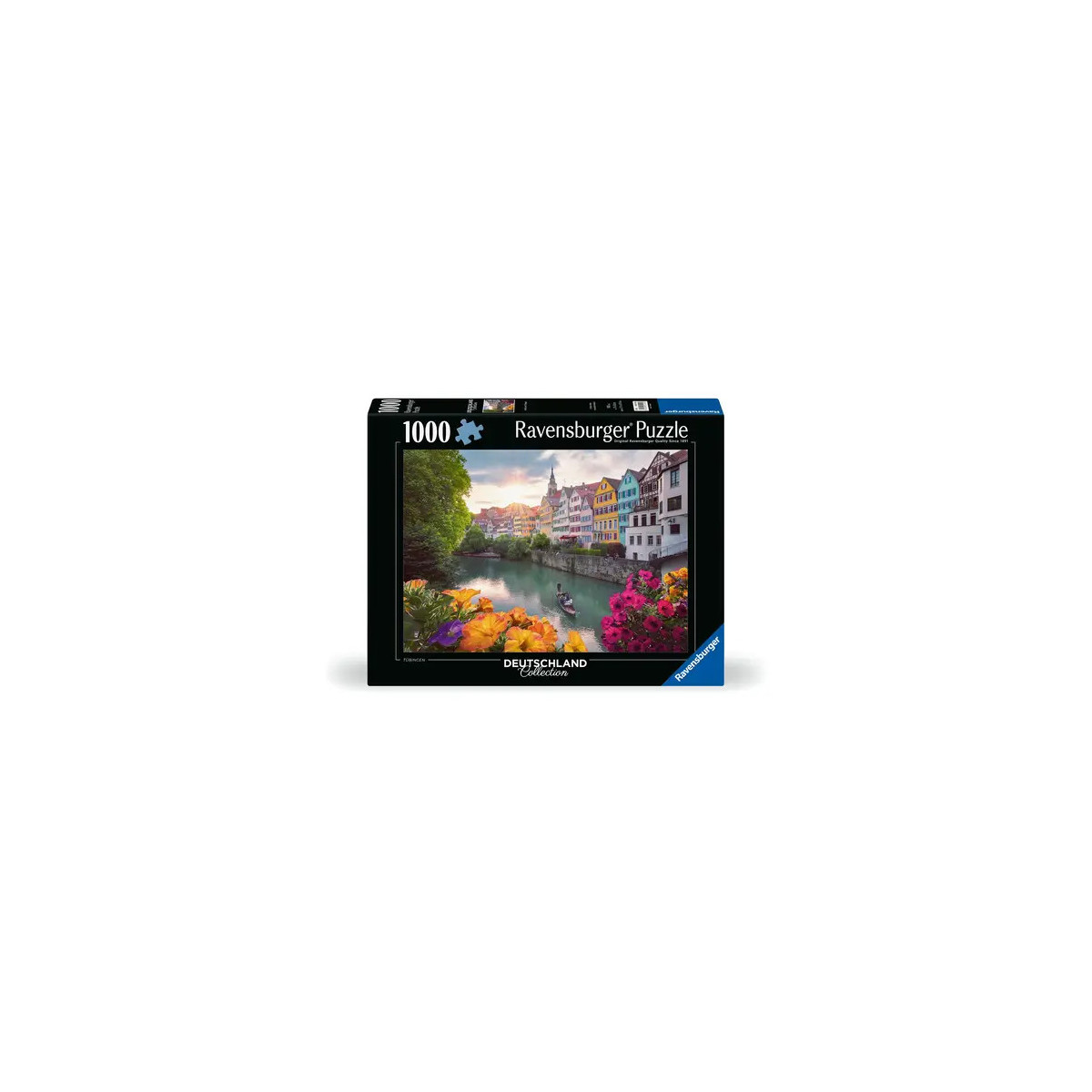 Ravensburger Puzzle 12001425 - Ausflug nach Tübingen - 1000 Teile Puzzle für Erwachsene ab 14 Jahren