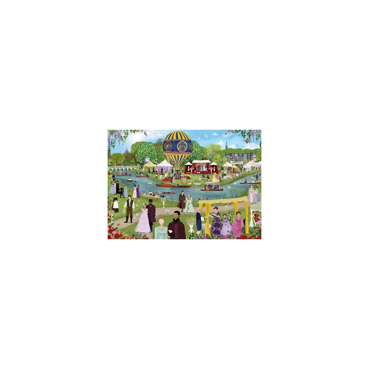 Ravensburger Puzzle 12001497 - Seeing and Being Seen - 1000 Teile Bridgerton Puzzle für Erwachsene und Kinder ab 14 Ja