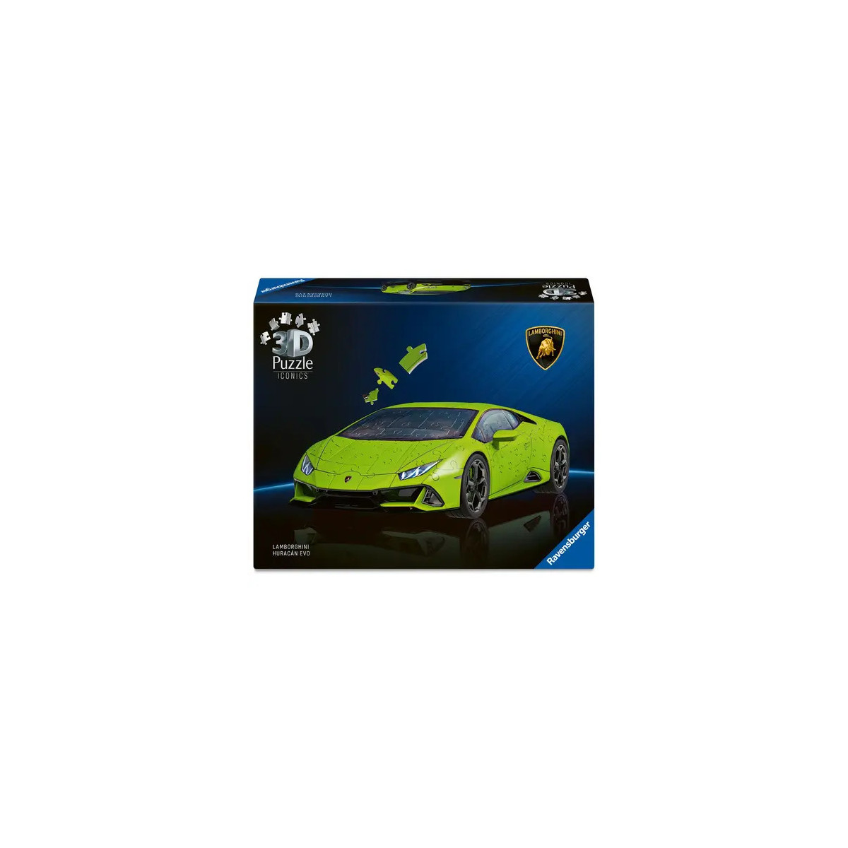 Ravensburger 3D Puzzle Iconics: 12008037 Lamborghini Huracán EVO - Eine Sportwagen Ikone als detailgetreues Modellauto