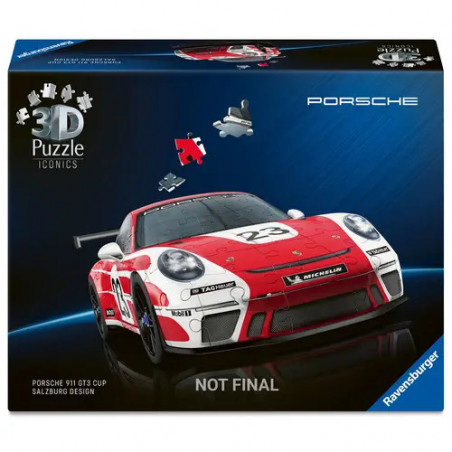 Ravensburger 3D Puzzle Iconics: 12008038 Porsche 911 ''Salzburg Edition'' - Der 911er als Sondermodell im legendären S Ravensburger 3D Puzzle Iconics: 12008038 Porsche 911 ''Salzburg Edition'' - Der 911er als Sondermodell im legendären S