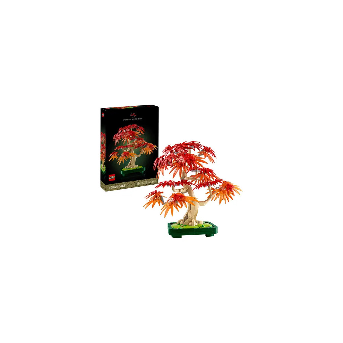 LEGO® Botanicals 10348 Japanischer Roter Ahorn – Bonsai-Baum