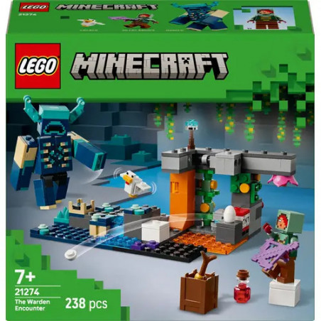 LEGO® Minecraft™ 21274 Begegnung mit dem Wächter