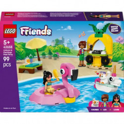 LEGO® Friends 42658 Poolparty mit Einhorn und Flamingo
