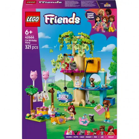 LEGO® Friends 42666 Katzengeburtstagsparty   Baumhaus