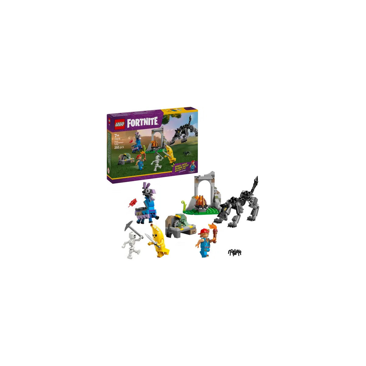 LEGO® Fortnite® 77075 Das Lager von Schali und der Zündkerzenkünstlerin