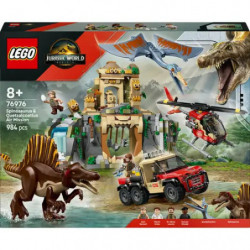 LEGO® Jurassic World™ 76976 Spinosaurier   Quetzalcoatlus: Hubschrauber-Einsatz