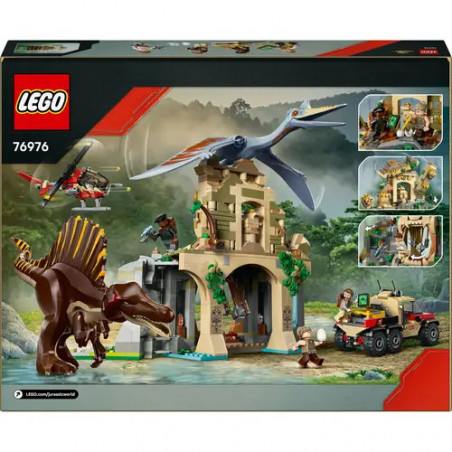 LEGO® Jurassic World™ 76976 Spinosaurier   Quetzalcoatlus: Hubschrauber-Einsatz
