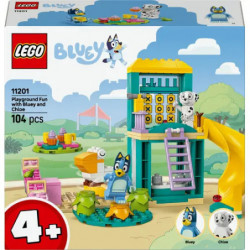 LEGO® Bluey 11201 Bluey und Chloe auf dem Spielplatz