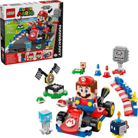 LEGO® Super Mario 72043 Mario Kart – Interaktiver LEGO Mario   Standard-Kart
