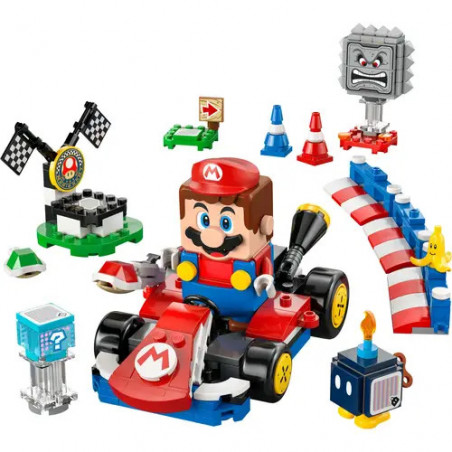 LEGO® Super Mario 72043 Mario Kart – Interaktiver LEGO Mario   Standard-Kart