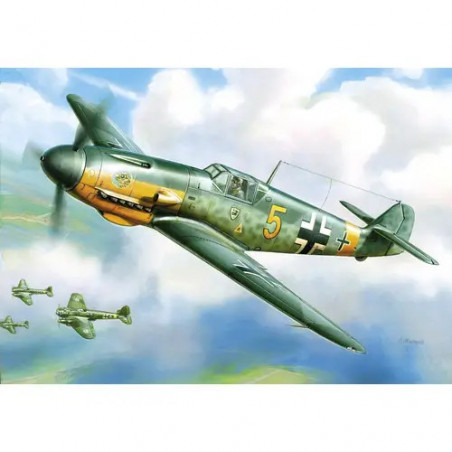 Zvezda - 1:48 Wwii Messerschmitt Bf-109f2/f4