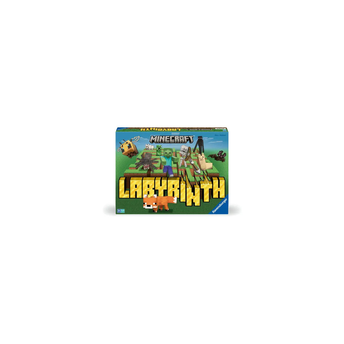 Ravensburger 24684 - Minecraft Labyrinth - Der Spieleklassiker für 2-4 Spieler ab 7 Jahren mit Charakteren und Gegenst